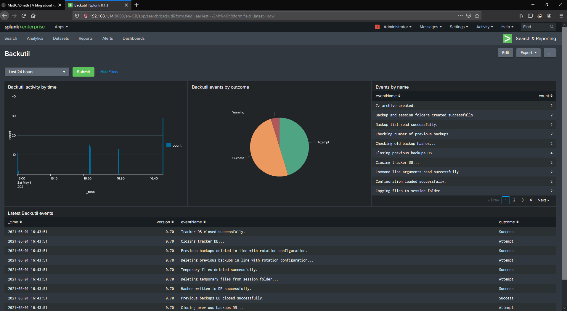 splunk login page not available